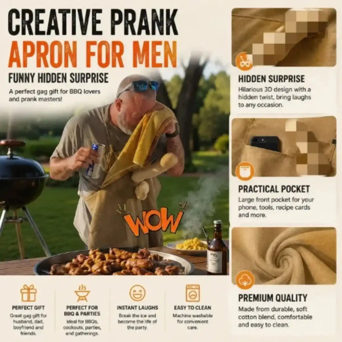GrillReveal™ Apron